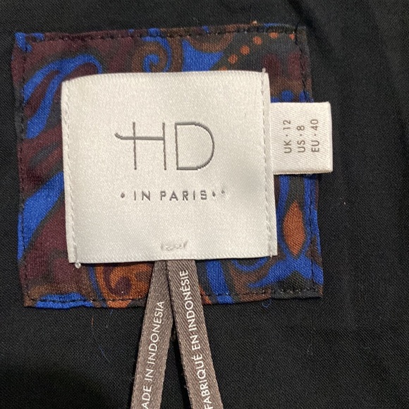 HD in Paris colorblock dress size 8 - Picture 9 of 9